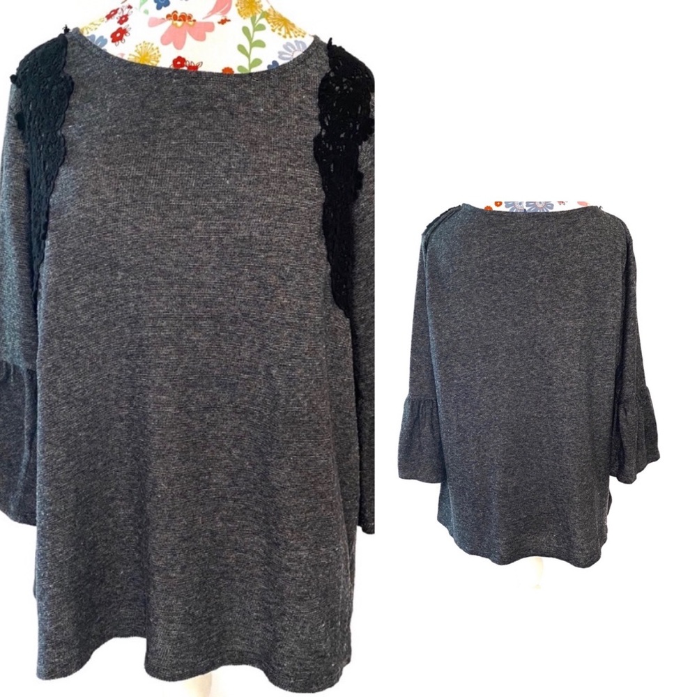 Lauren Conrad Trumpet Sleeve Top